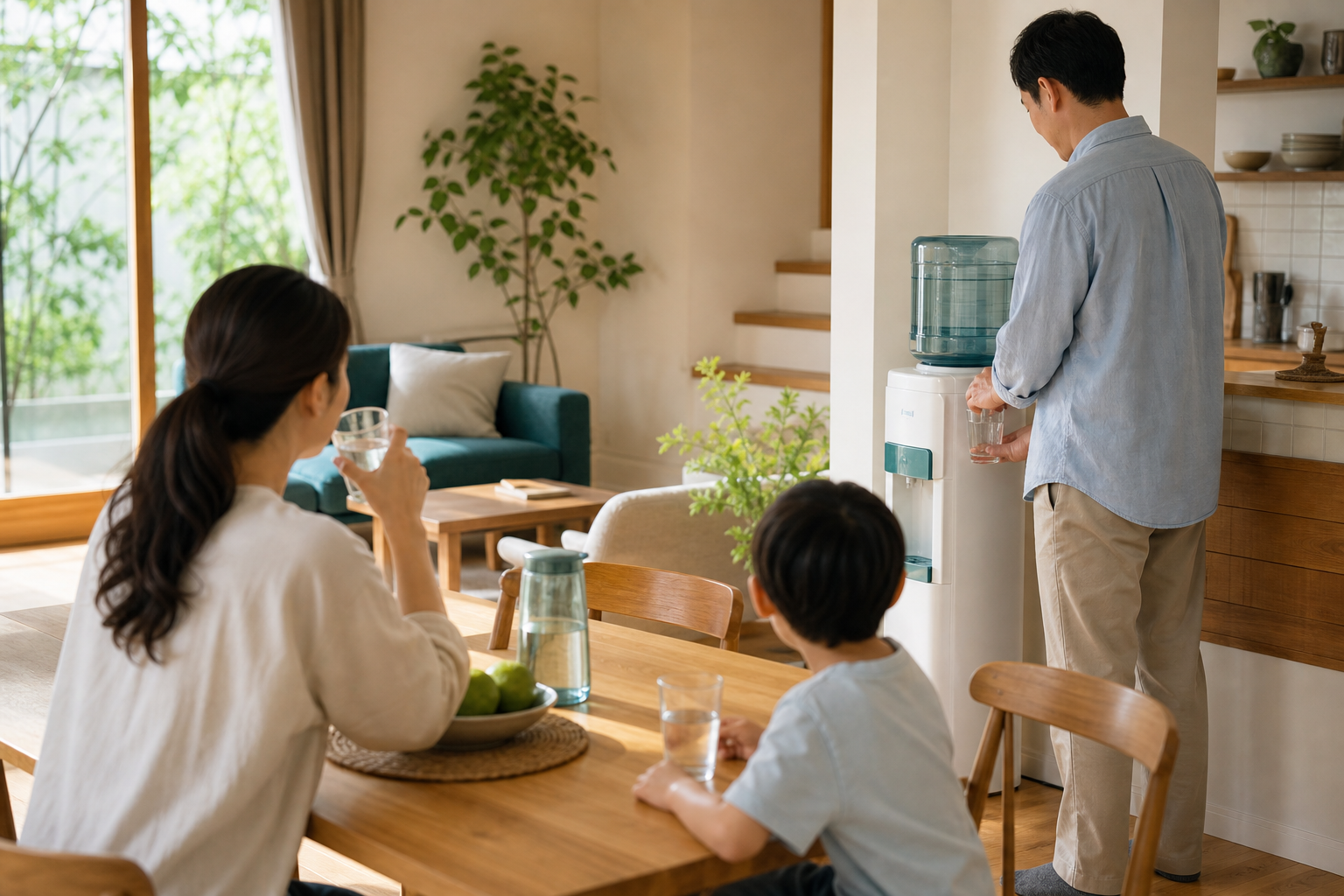 家族が使いやすい位置から置き場所を考える