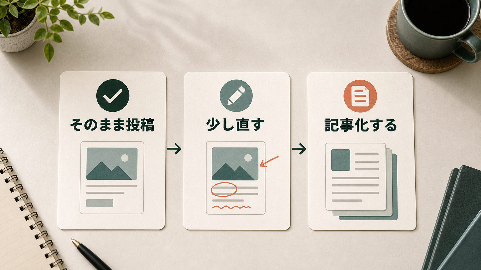 AIで作ったX図解をそのまま出さない 投稿前の検収表 最初に使う診断カード
