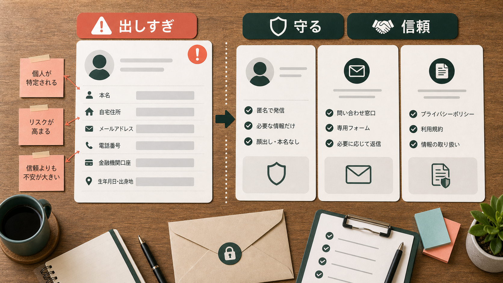 匿名で副業発信したい人の 信頼感と住所表示チェック 失敗回避の確認ポイント