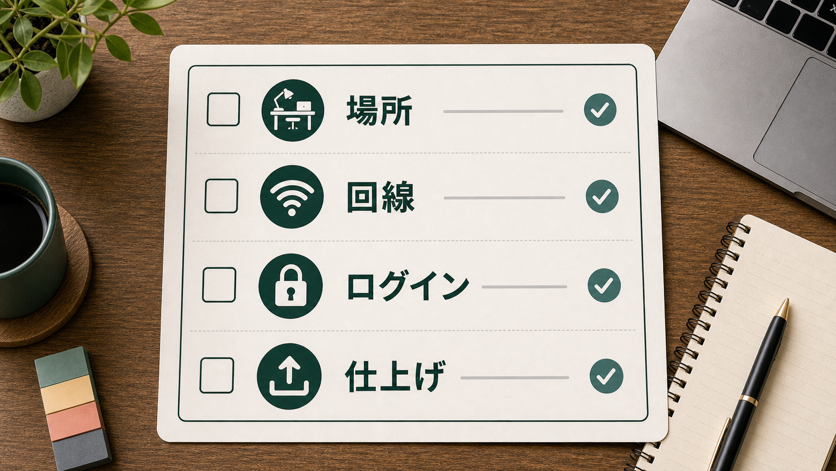 投稿が続かない人へ 外出先・自宅・移動中の作業分担表 公式確認前の判断メモ